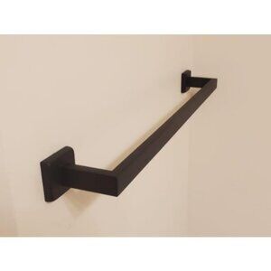 20-Inch Single Towel Bar, Bathroom Kitchen Towel Holder, Wall Mounted Towel Rack